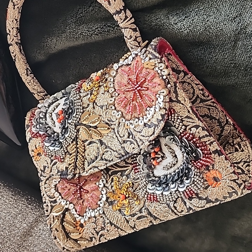 ANTHROPOLOGIE mini satchel